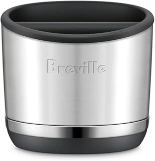 Breville BEA501BSS Knock Box 10 Espresso Accessory, Brushed Stainless Steel