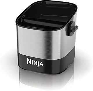Ninja Luxe Café XSKKNOCKBOX Espresso Knock Box, 10-Puck Capacity, Non-slip