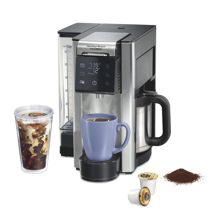Hamilton Beach FlexBrew Advanced 5-in-1 Thermal Programmable Coffee Maker