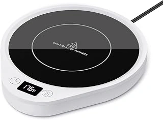 Upgrade Mug Warmer for Desk with 3 Temp Settings, Timer & 4H Auto Shut Off