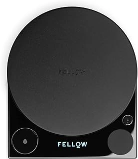 Fellow Tally Pro Coffee Scale with Timer – Espresso Scale for Pour Over and Barista Brewing, Brew Assist Mode, 0.1g Accuracy, OLED Display, Rechargeable, Glass Top – Matte Black: Home & Kitchen
