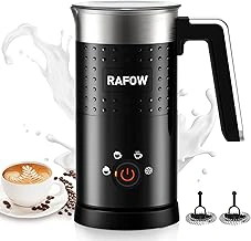 4-in-1 Electric Milk Frother and Warmer for Hot & Cold Froth