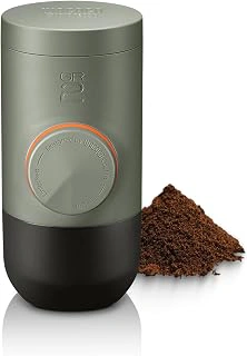 WACACO Minipresso GR2 Portable Espresso Machine, 18 Bar Manual Operation