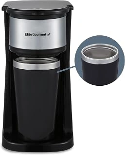 Elite Gourmet EHC-112B Personal Single-Serve Coffee Maker