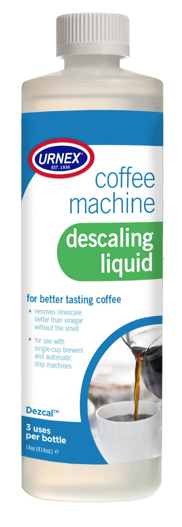 Urnex Coffee Machine Descaling Liquid