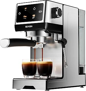 Espresso Machine with Cold Brew and Milk Frother for Cappuccino and Latte