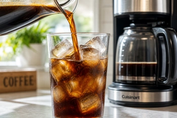 Skip the coffee shop. Your drip maker can brew smooth, strong iced coffee without any new equipment.