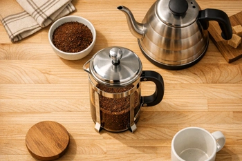 Learn the exact steps to brew rich, clean coffee at home with a French press—no guesswork.