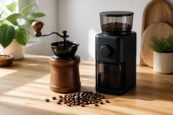 Manual or electric? Compare grind quality, cost, and daily convenience to find the right first grinder.