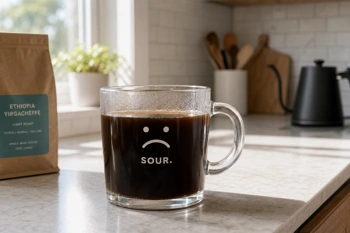 That sharp, unpleasant tang means your coffee is under-extracted. Fix it with a few quick changes.